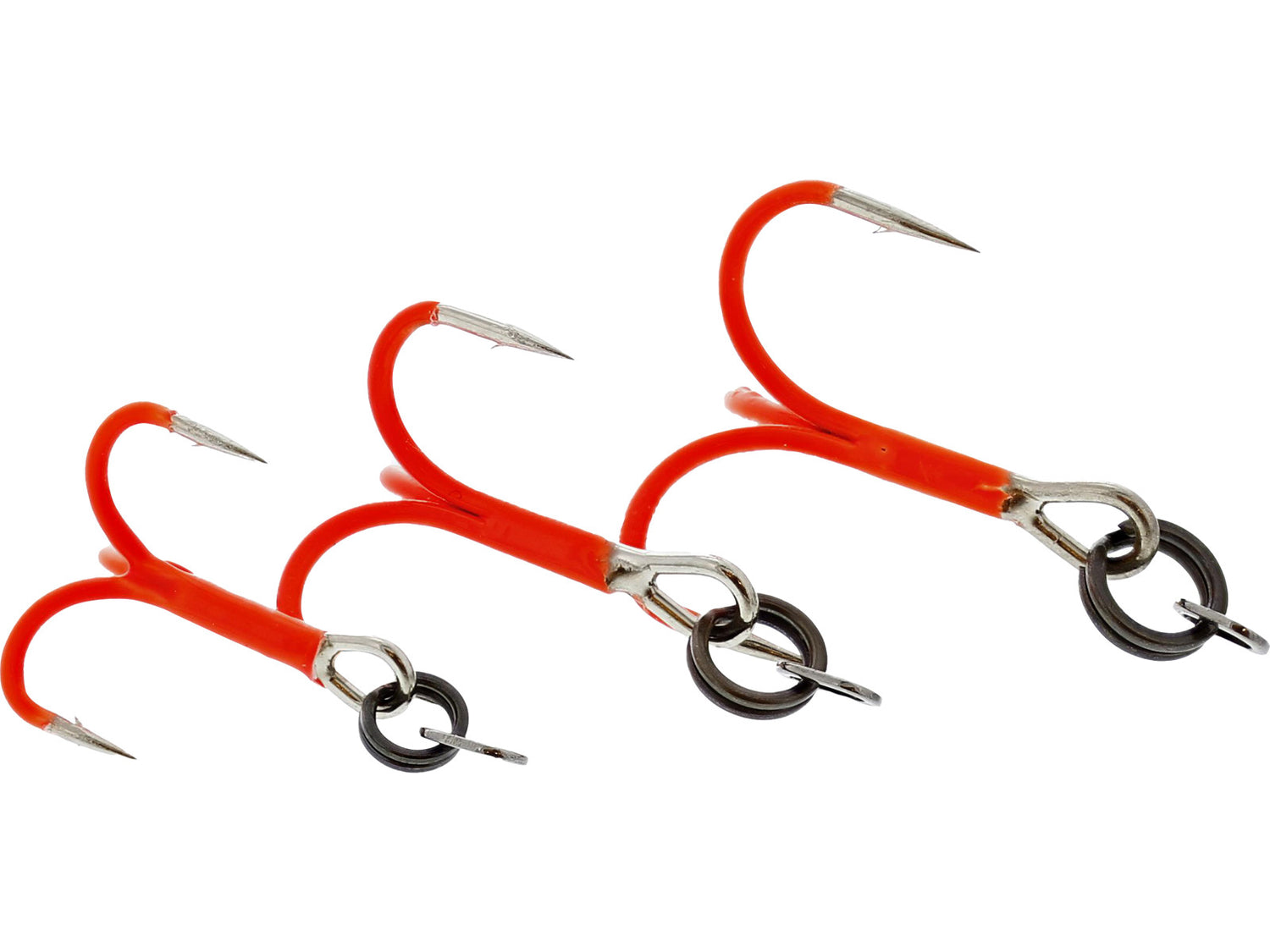 Rigged Seatrout Treble Hook UV ORANGE / STRL 6