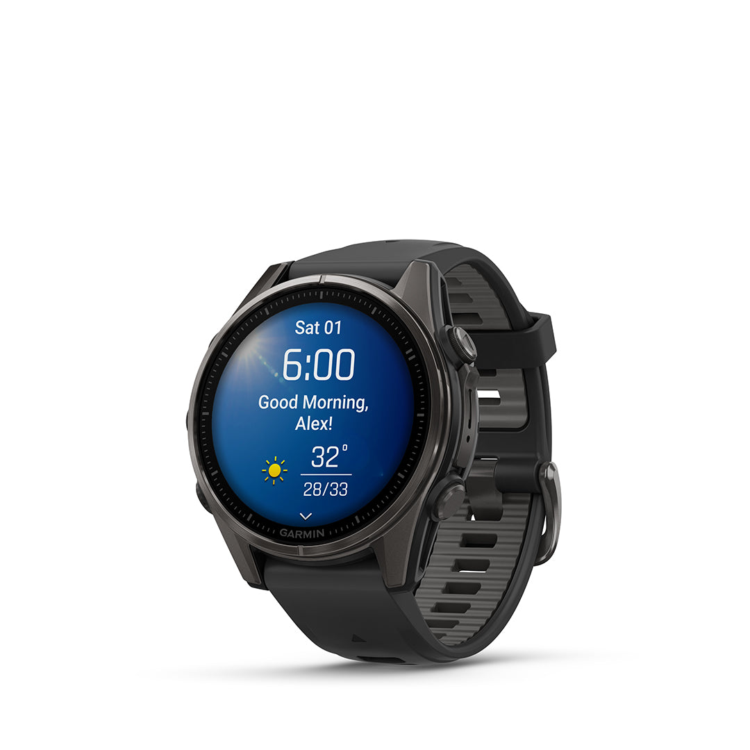 Fenix 8 AMOLED Sapphire 43 mm TITANIUM/BLACK / ONE SIZE