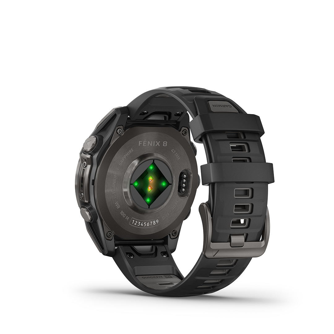 Fenix 8 AMOLED Sapphire 47 mm TITANIUM/BLACK / ONE SIZE