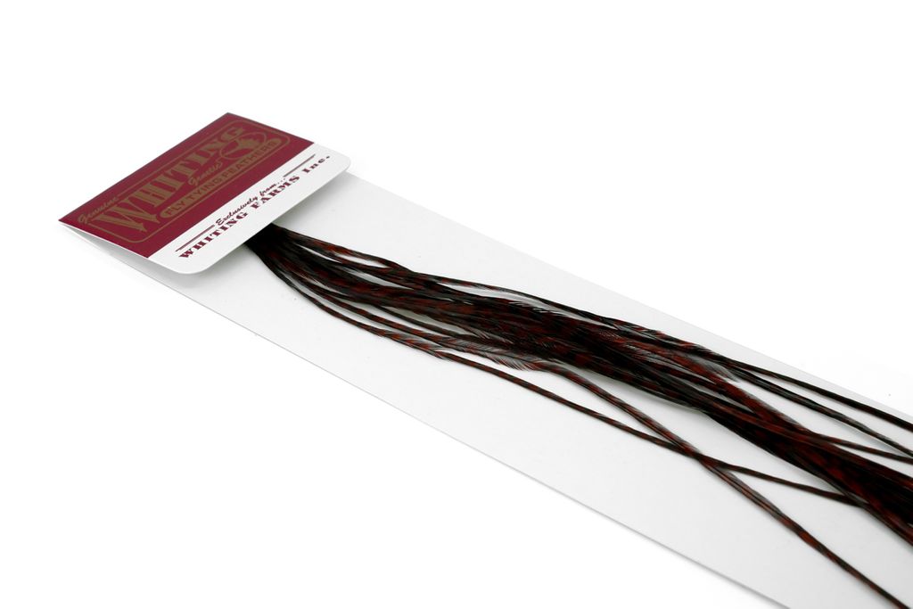 100 Pk GRIZZLY DYED COACHMAN BROWN / #16