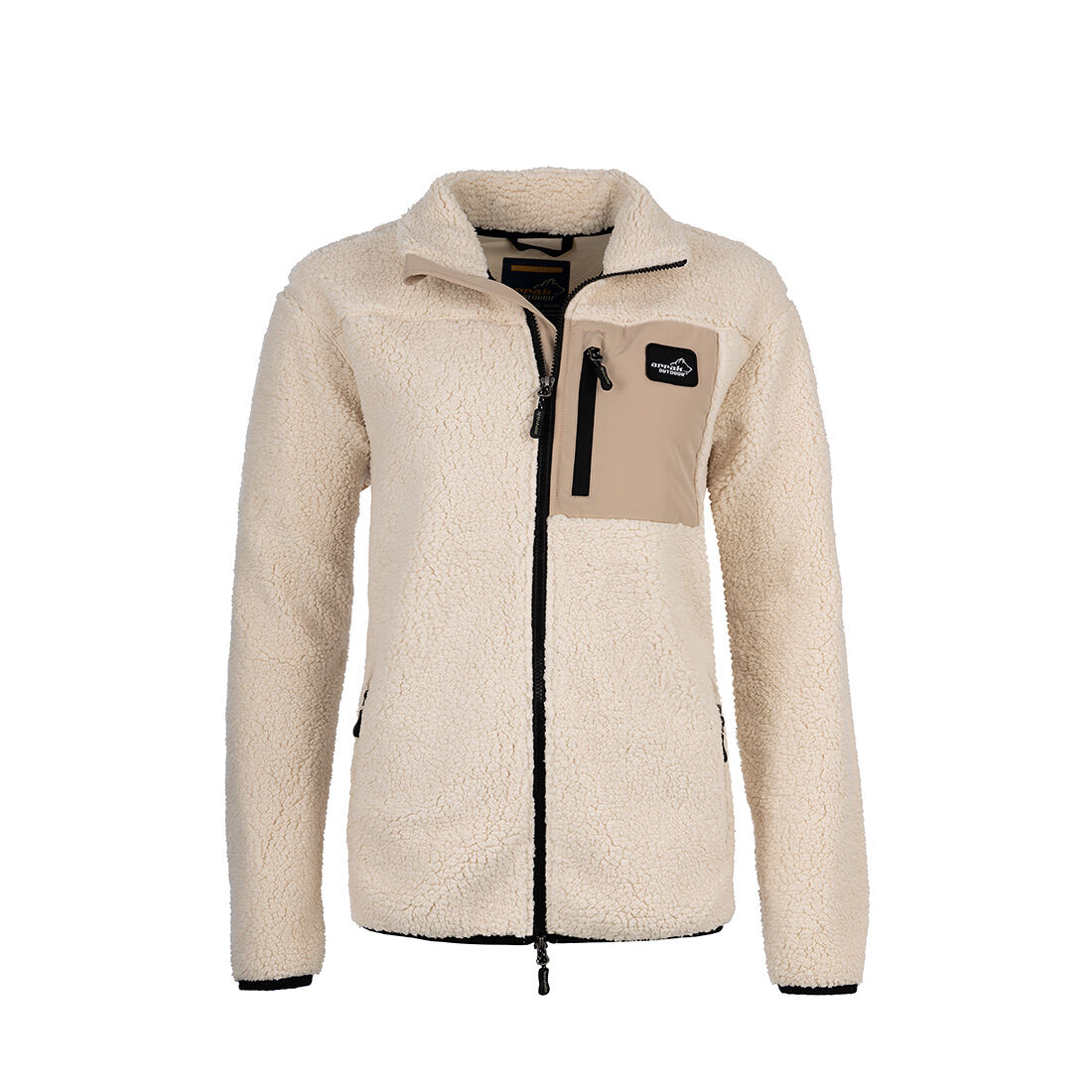 Sherpa Fleecejacket Women OFFWHITE / S