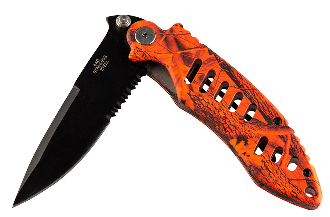 Fällknivar ORANGE CAMO / 21,5 CM