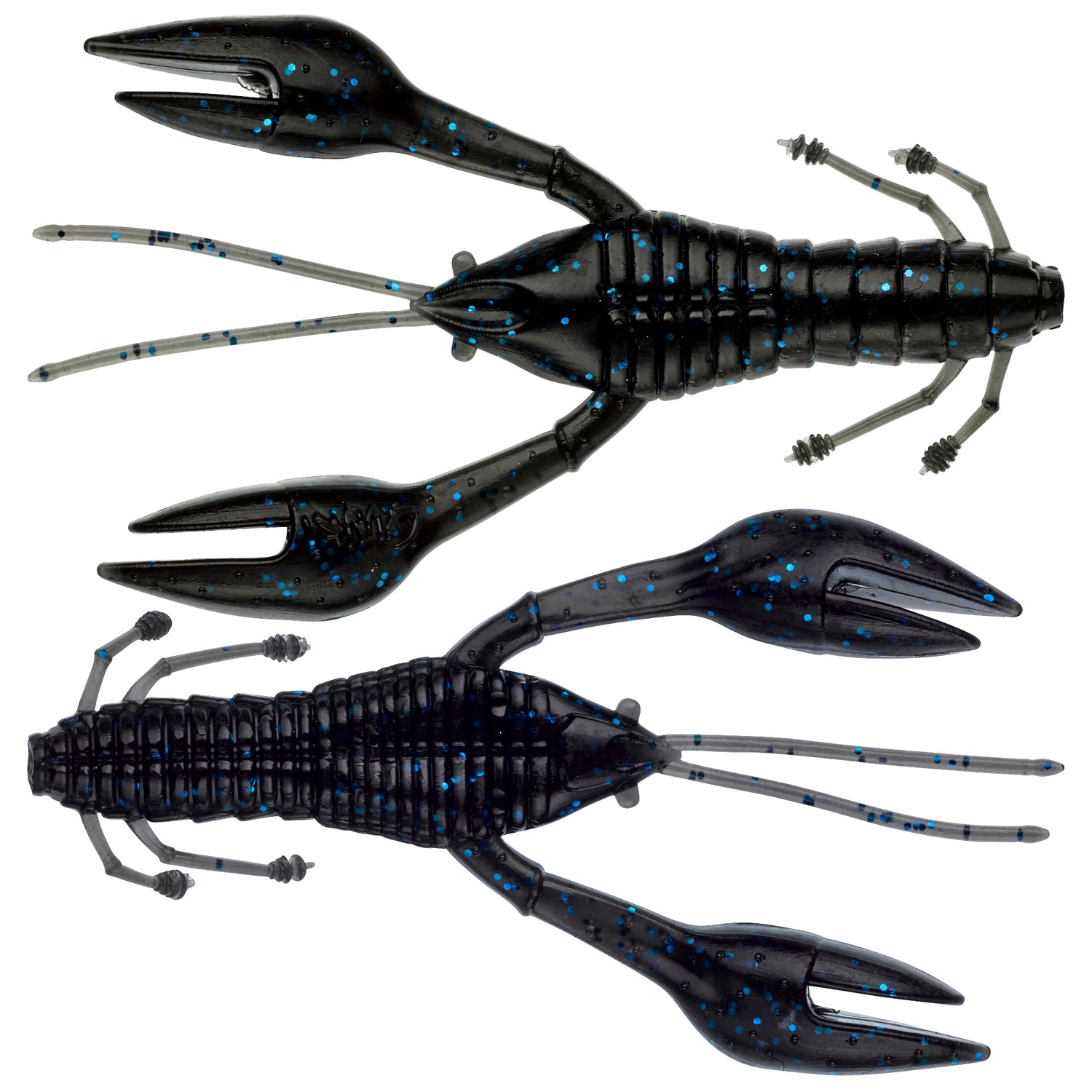 Hourra Craw Up BLACK BLUE FLECK / 10 CM / 9,4 GRAM