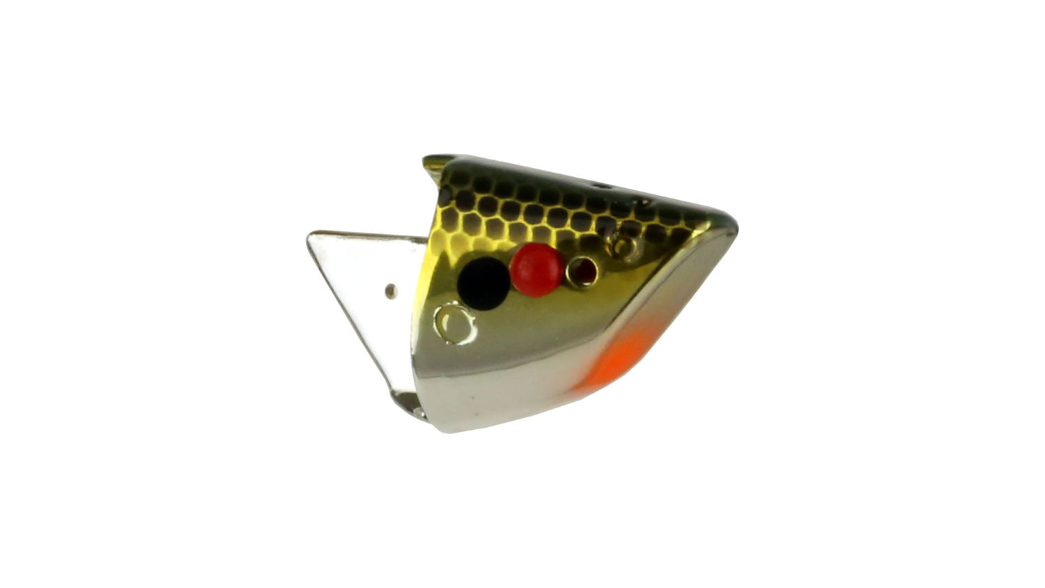 Bait Head Rigd UV CHROME GOLDEN SHAD / LARGE