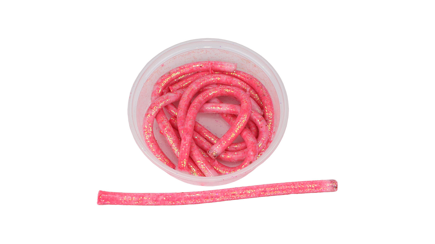 Hydro Worms 8st PINK / SJUNKANDE
