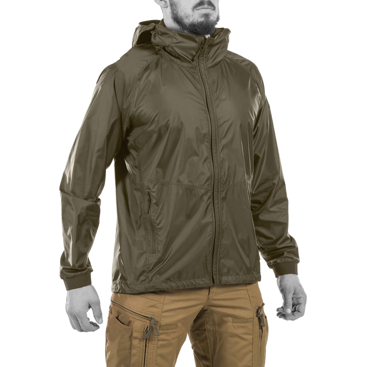 Storm Chaser Windbreaker Jacka BROWN GREY / M