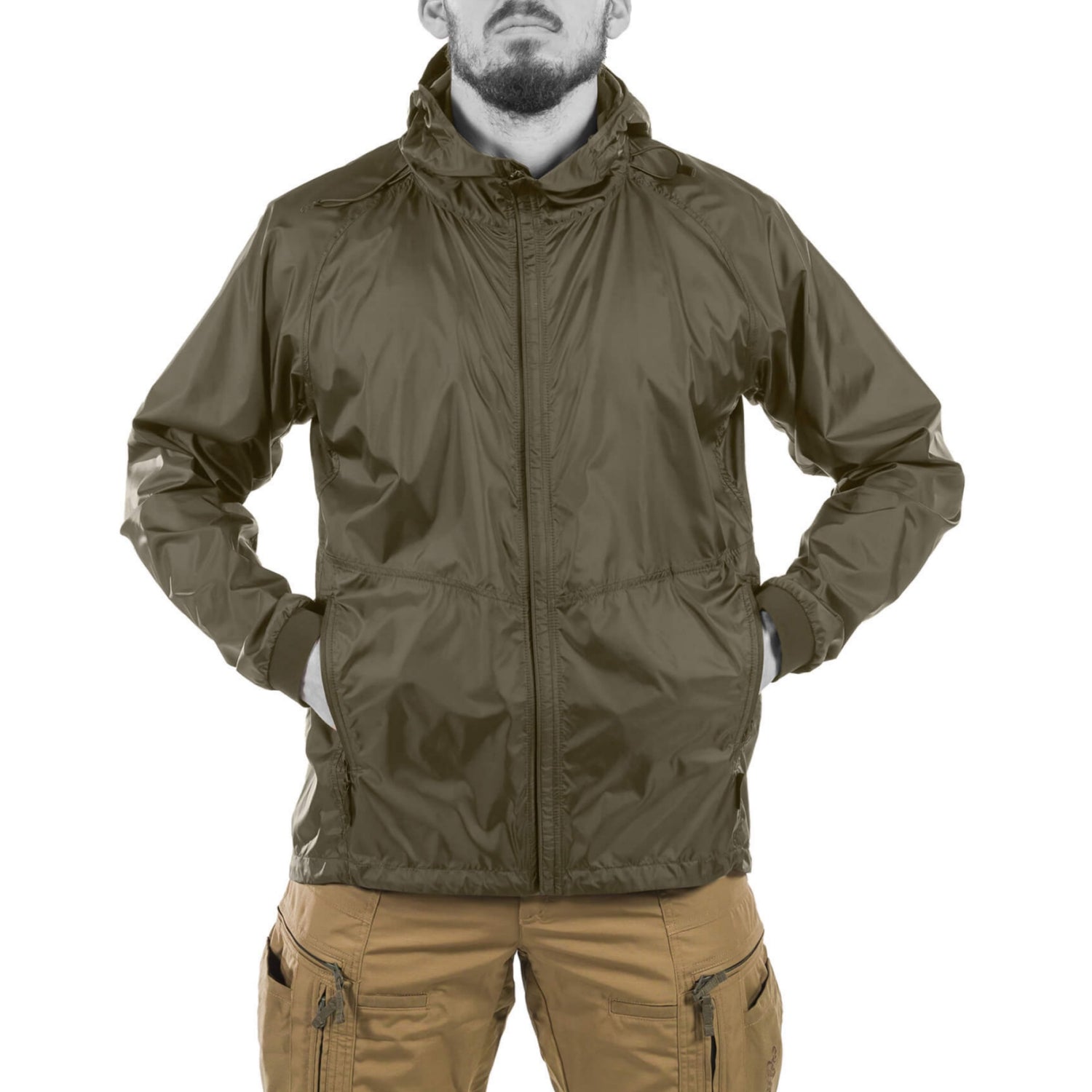 Storm Chaser Windbreaker Jacka BROWN GREY / L