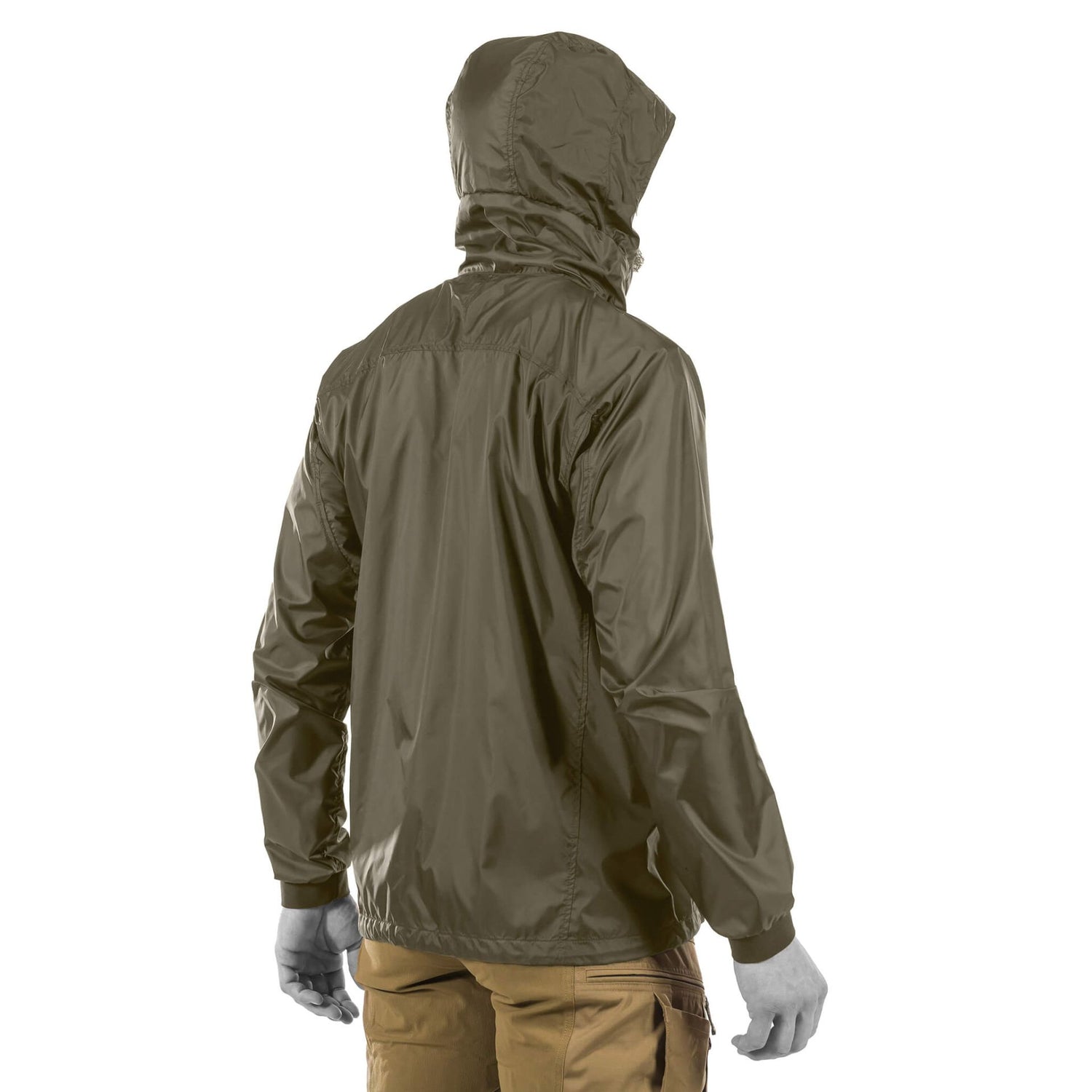 Storm Chaser Windbreaker Jacka BROWN GREY / L