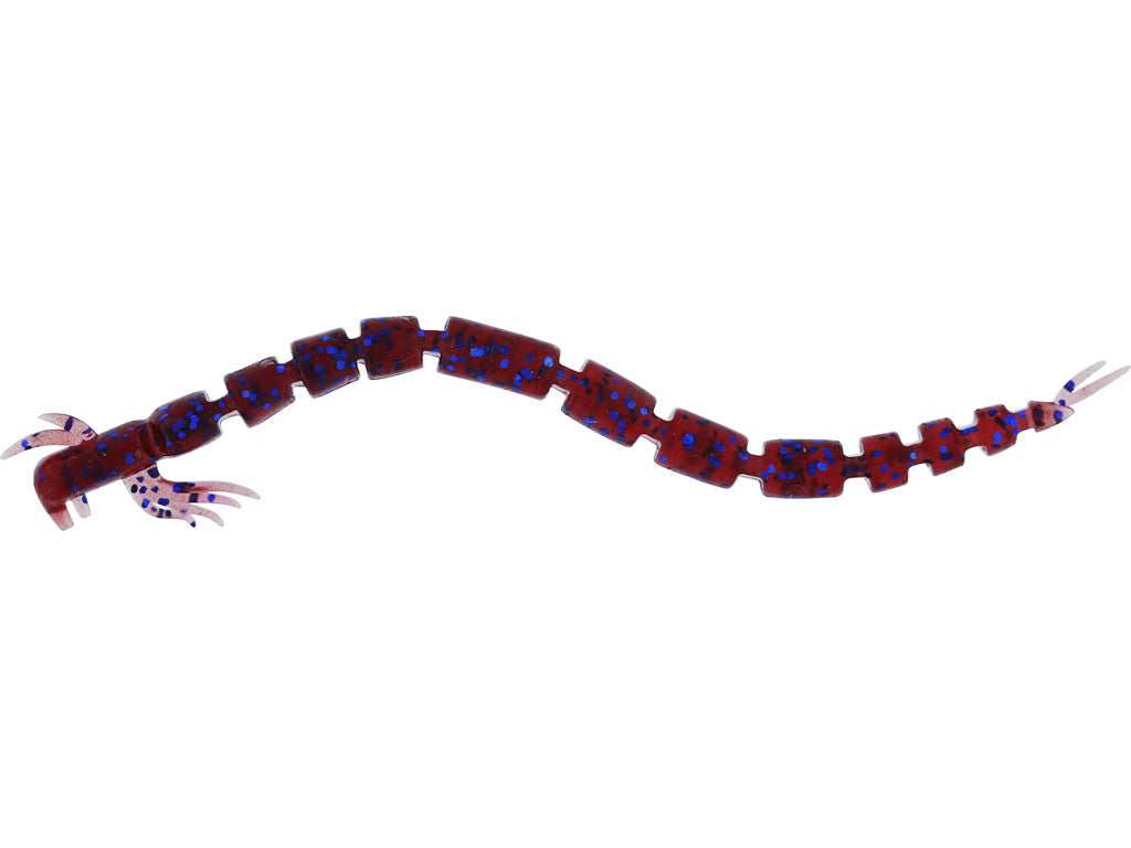 BloodTeez Worm INDIGO UV / 7,5 CM / 1 GRAM