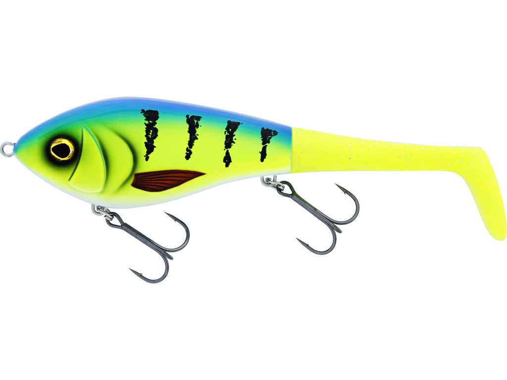 Swim Tail STRIPED BLUEGRASS / 12 CM / 68 GRAM