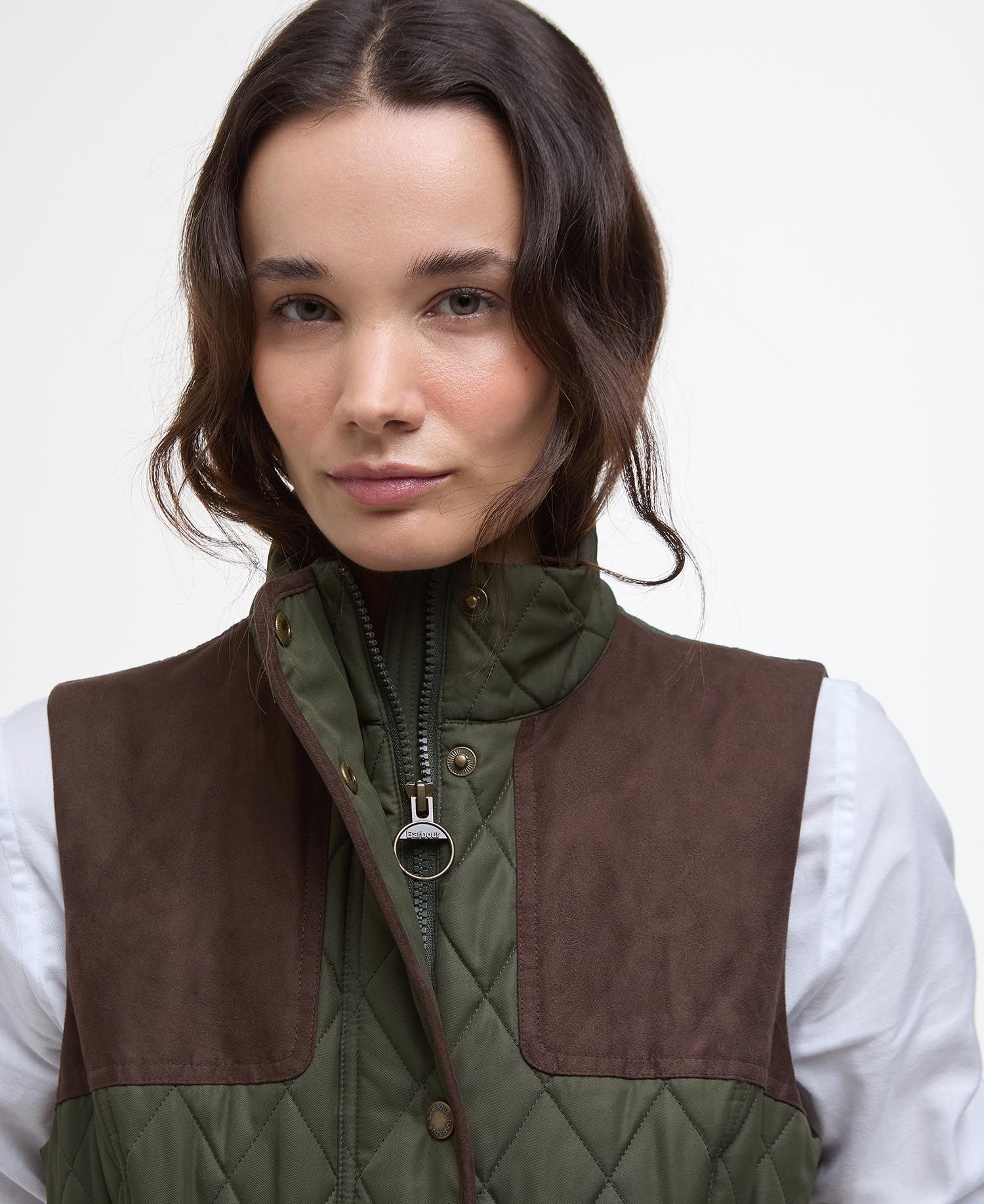 Keeper Gilet Vest Women OLIVE/ANCIENT TARTAN / 10