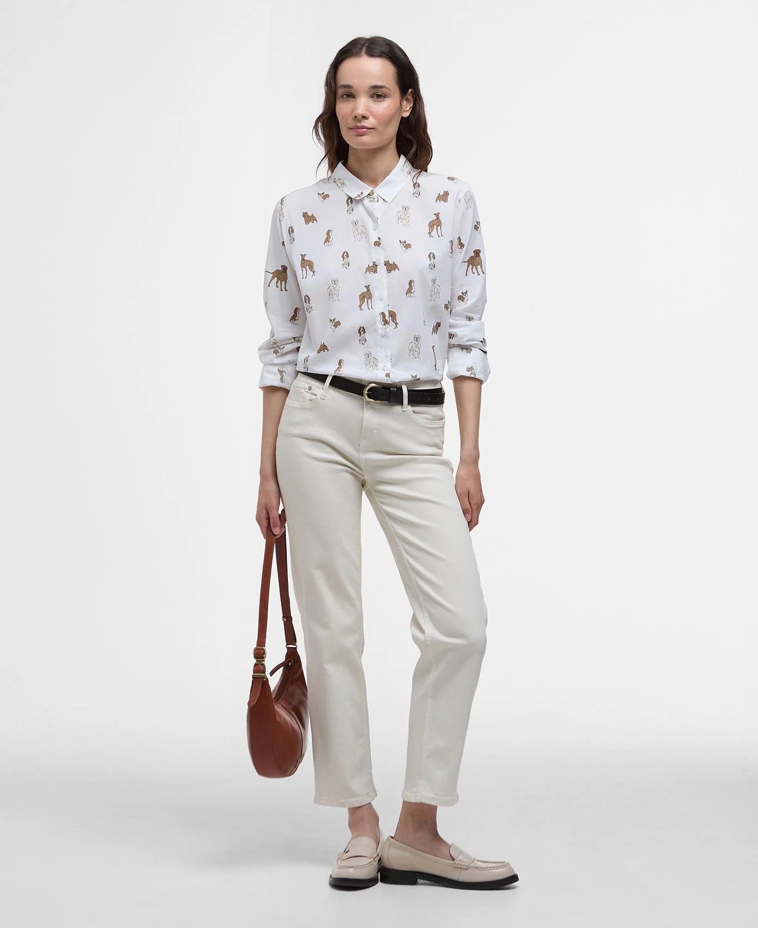 Safari Shirt Women DOG PRINT / 10