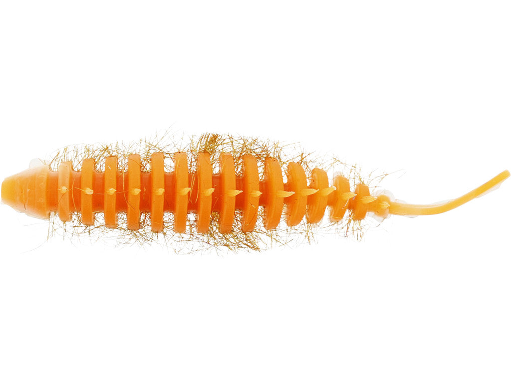 Needle Bug ORANGE/WHITE, GARLIC/CHEESE / 6,5 CM / 5 STYCKEN