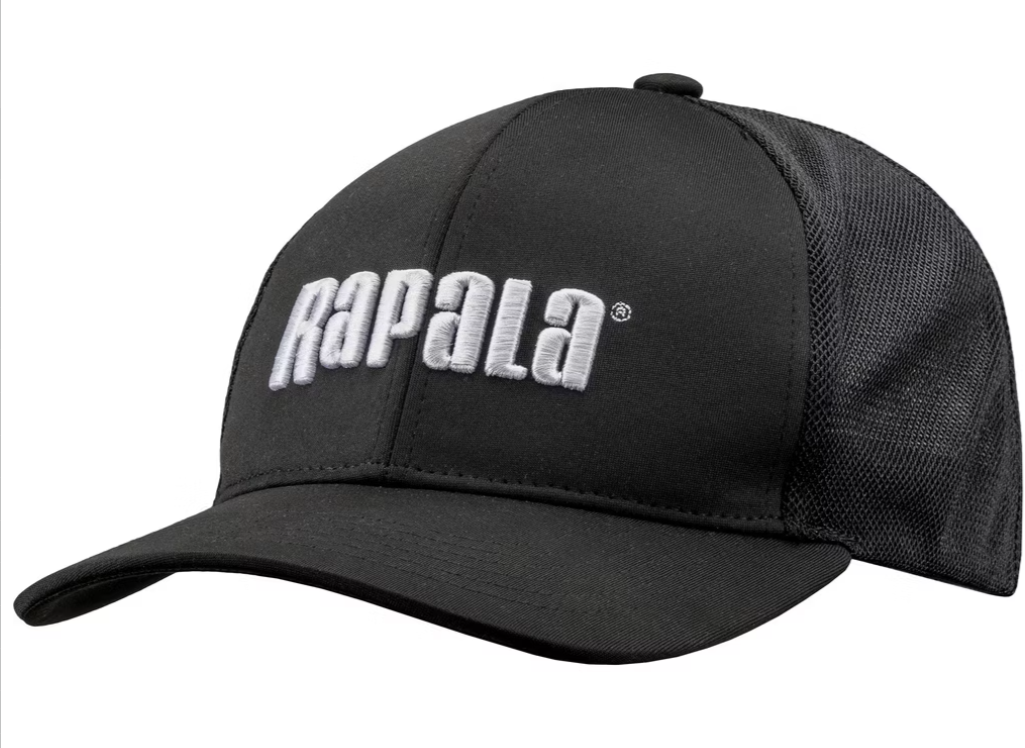 Keps Rapala Black Mesh Snapback