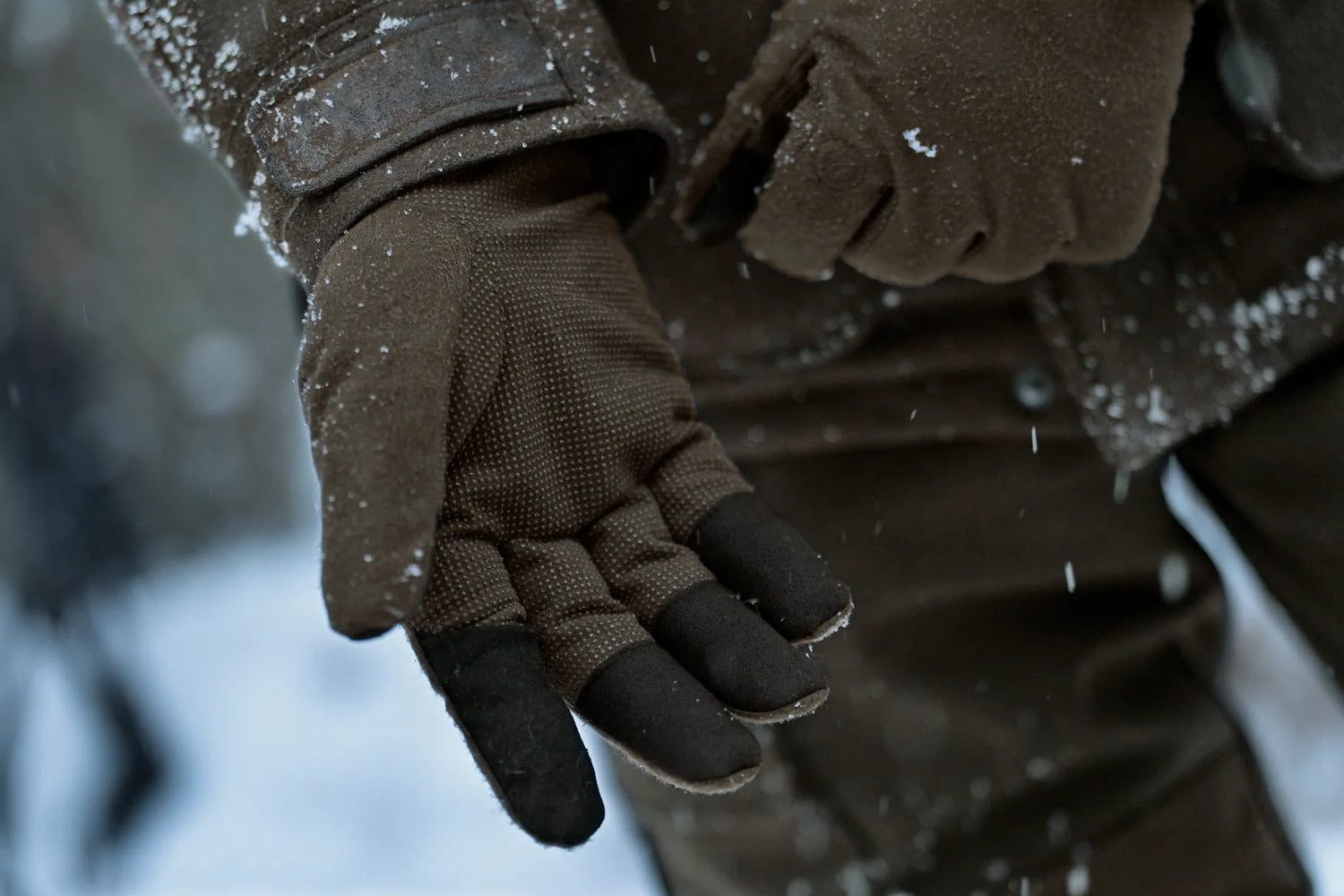 Garor HWS handskar med vikbart finger