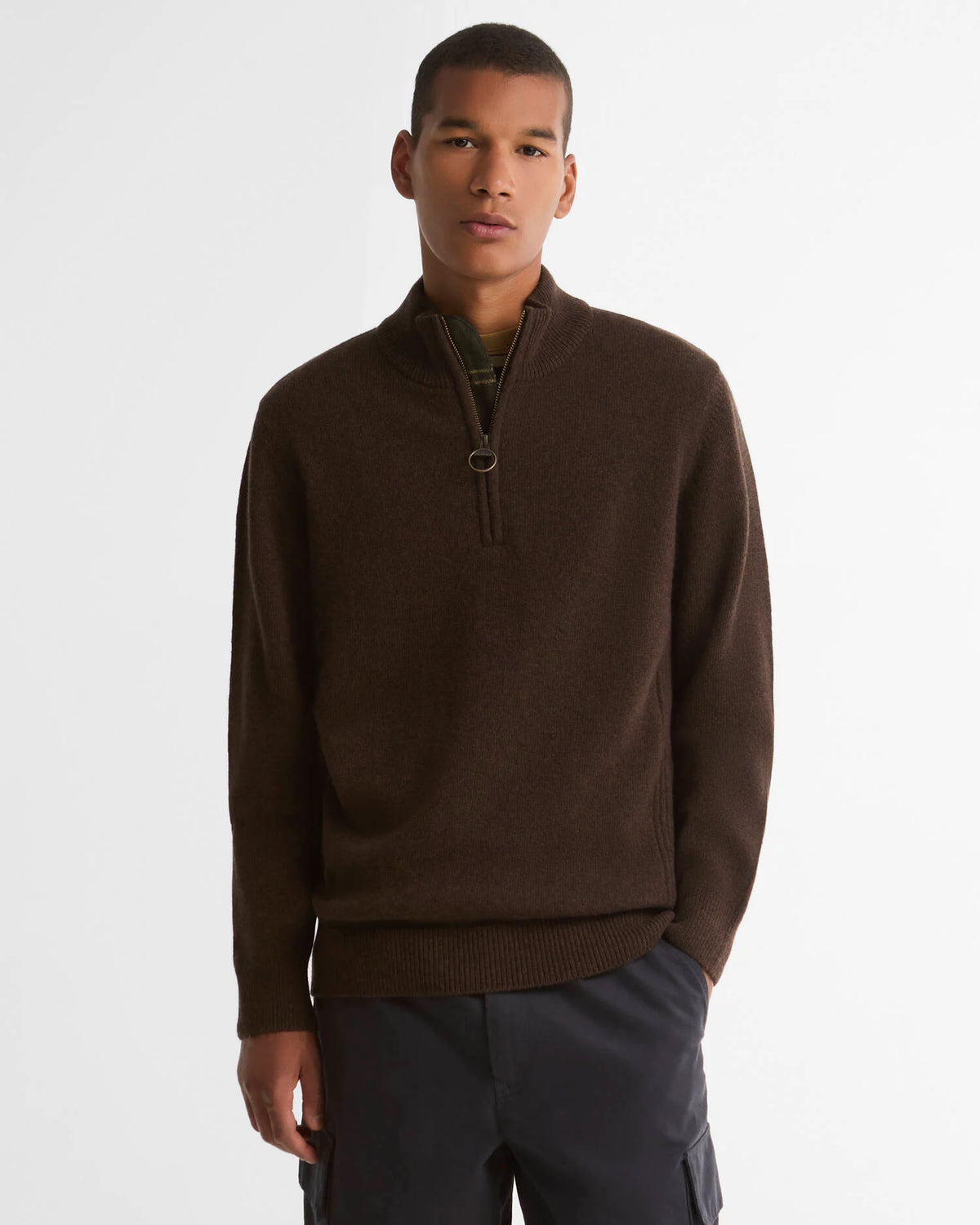 Holden Half Zip Herr - Stickad tröja