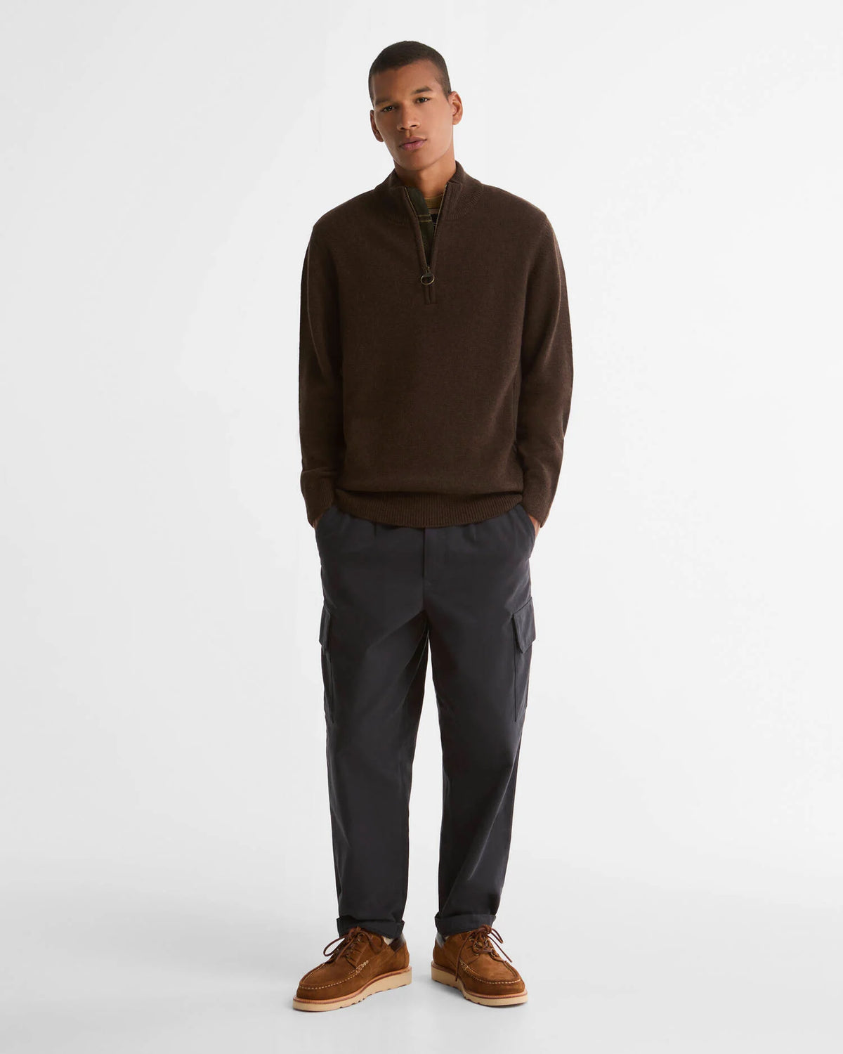 Holden Half Zip Herr - Stickad tröja