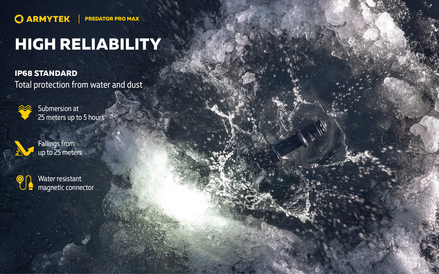 Predator Pro Max 3000 Lumen 590 meter