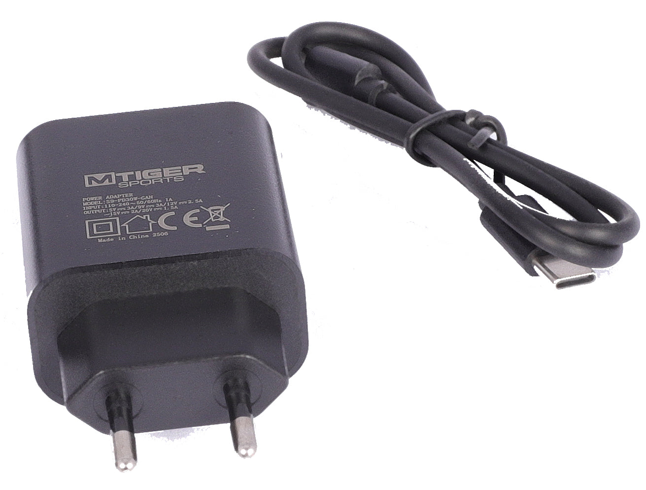 M-Tiger USB-C-charger för nya batteriet. (BR-111)