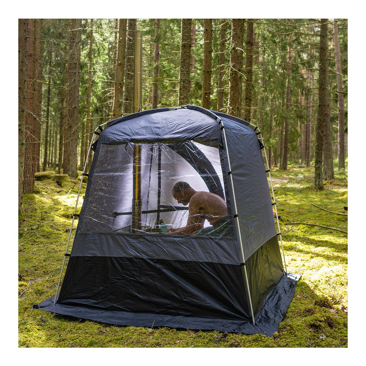 Bastutält 2.0 - endast tält - ett stort fönster