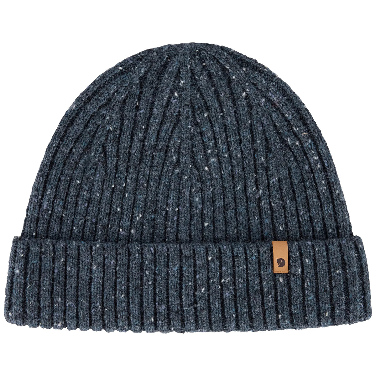 Övik Neps Beanie - ribbstickad mössa i merinoull