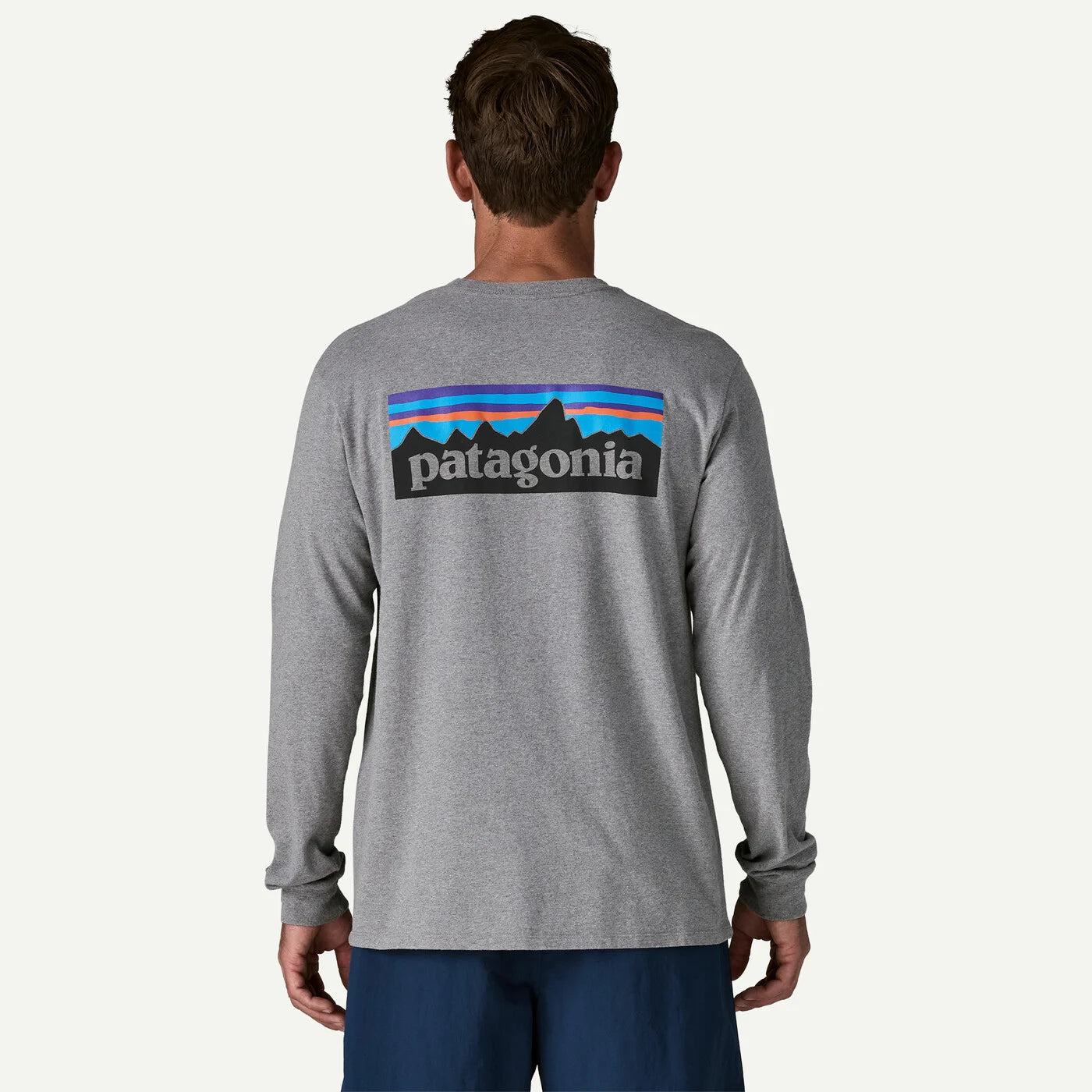 Mens L/S P-6 Logo Responsibili-Tee