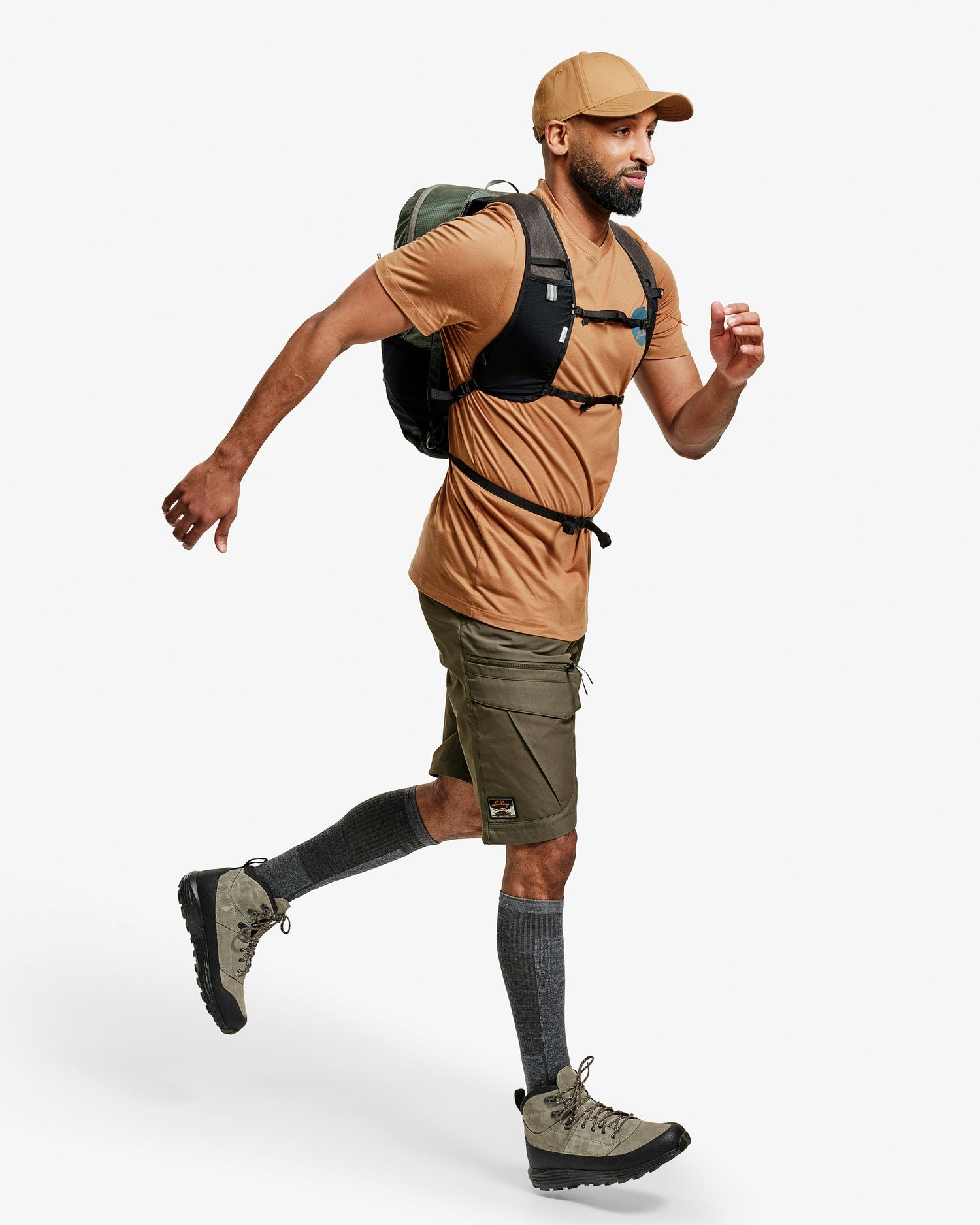 Fulu Cargo Stretch Hybrid Shorts Men