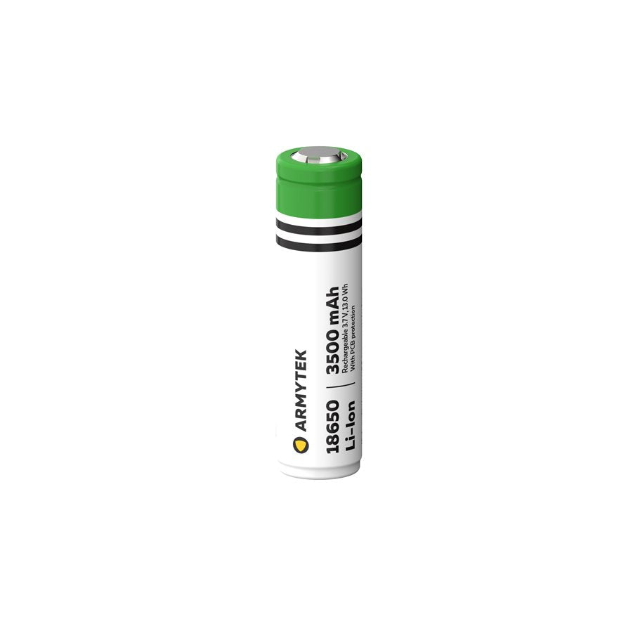 18650 Li-Ion 3500 mAh Battery Protected EN STL