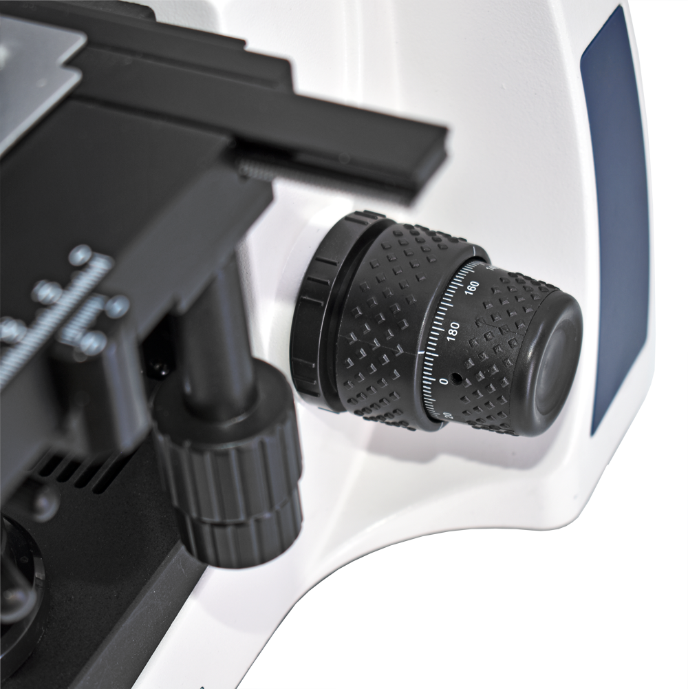 Mikroskop BMS D2-230SP, Mono, 40, 100, 400 och 1000X, halvplan optik EN STL