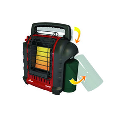 Portable Buddy Heater gaskamin RÖD/SVART / EN STL