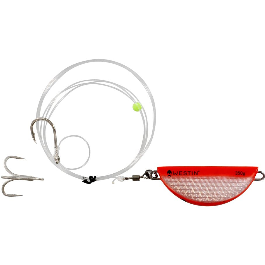 Halibut Anti-Twist Rig Flash Meteset Hälleflundra ORANGE / 450 GRAM