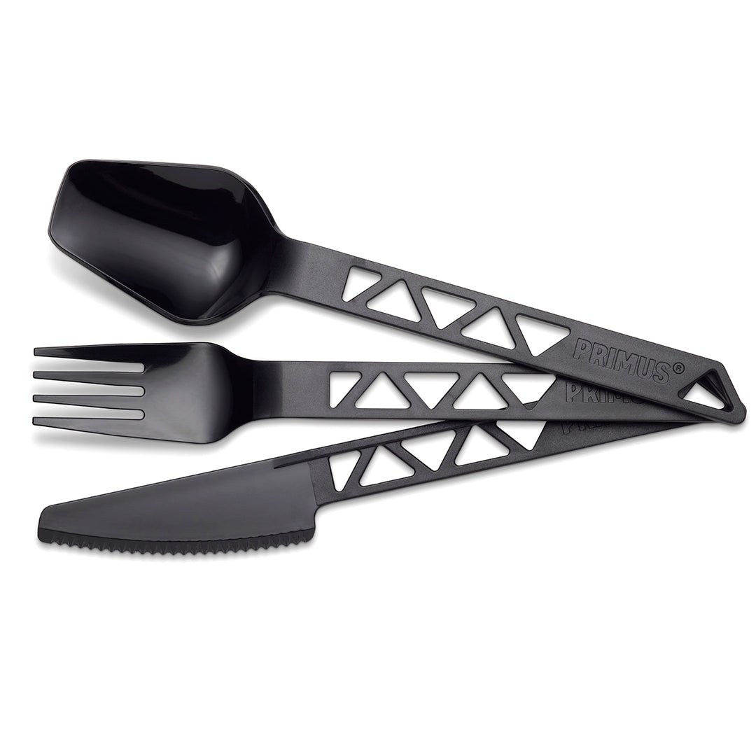 Lightweight TrailCutlery Tritan Black EN STL