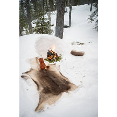 Renfäll med silikonbehandlad baksida. L 130-150 cm. B 90-110 cm EN STL