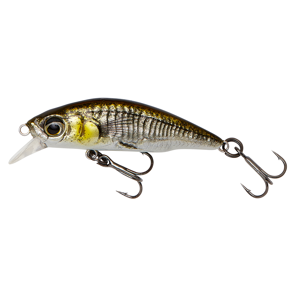 3D Sticklebait Twitch 7 g Sinking Ayu ## Dublett GREEN SILVER AYU / 5,5 CM
