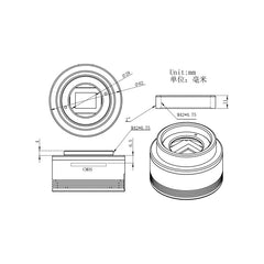 ASI 183 MC - Färgkamera med 20 MP 1" sensor EN STL