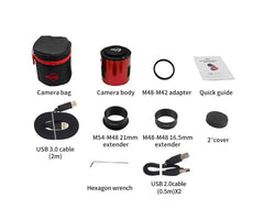ASI 6200 MM Pro - Kyld monokamera med 62 MP 24x36 mm sensor EN STL