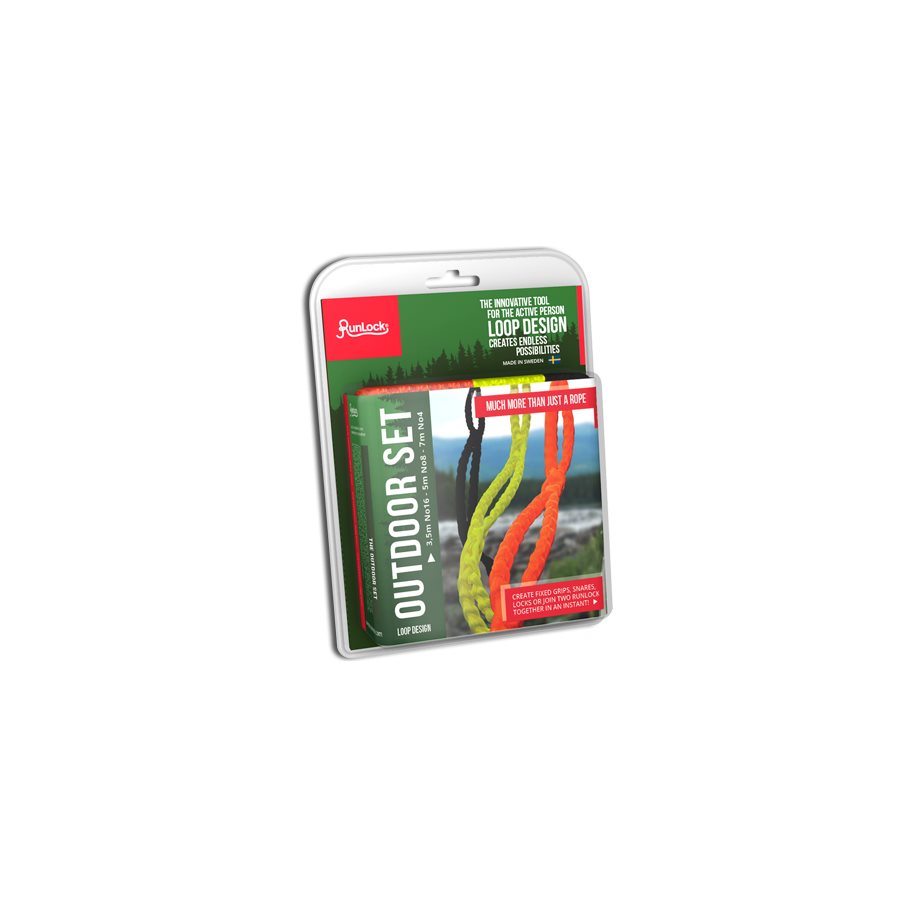 Outdoor set med 3 olika linor EN STL