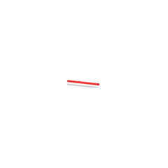 Fiberoptik 10 cm 1 st RÖD / 0,75 MM