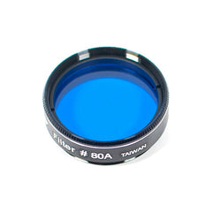 Färgfilter 1,25" BLÅ #80A - MIN. ÖPPNING 70 MM