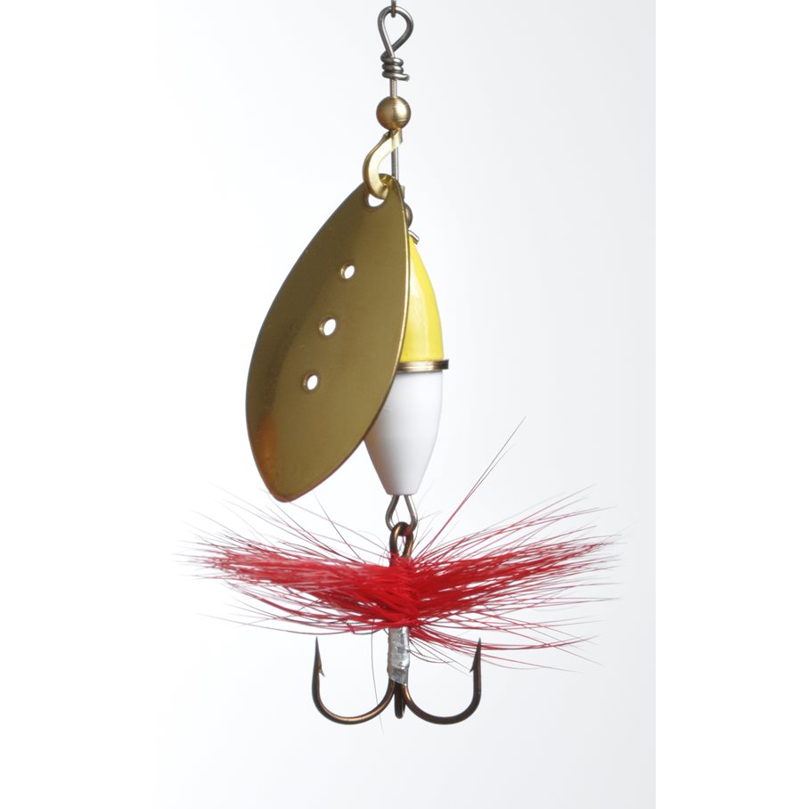 Wipp Spinnare Gul/Vit SILVER / 10 G