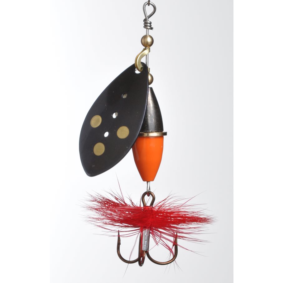 Wipp Spinnare Orange / Svart SILVER / 10 G