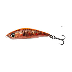 3D Sticklebait Pencil 7,5cm 17g Sinking Skeddrag BLACK SILVER / 7,5 CM & 17 G