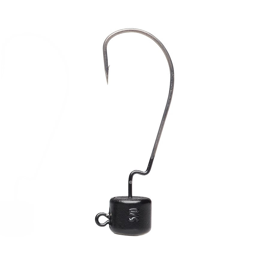 NED EWG Jighead MATT BLACK / VIKT 10 G & STORLEK 3/0