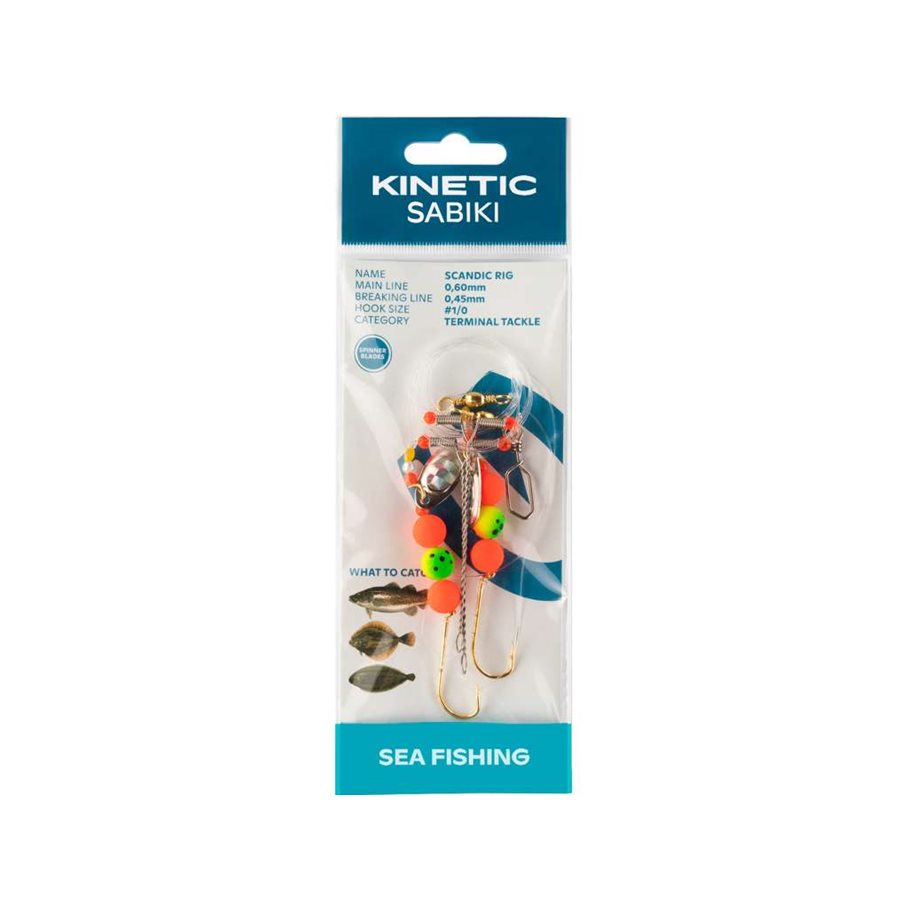 Sabiki Scandic #1/0 CLASSIC GREEN / EN STL