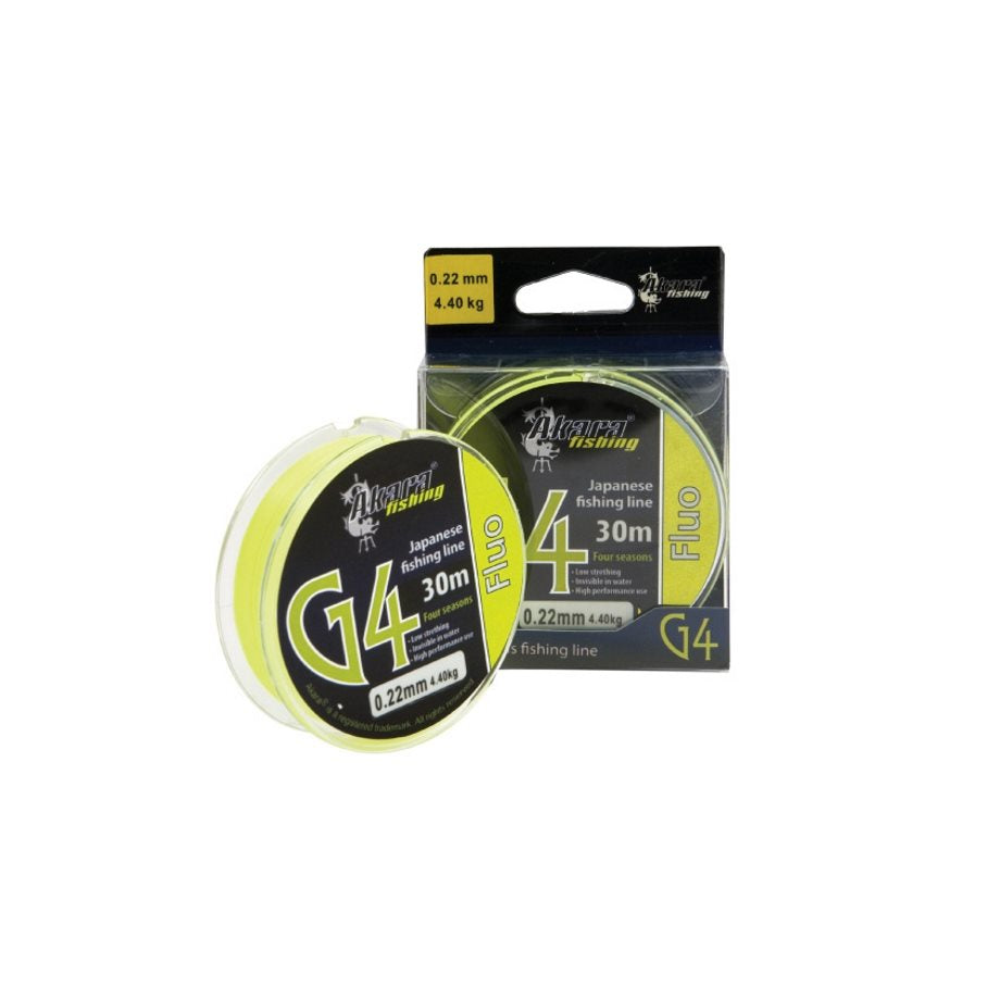 Fluo 30 m Lina 0,18 MM