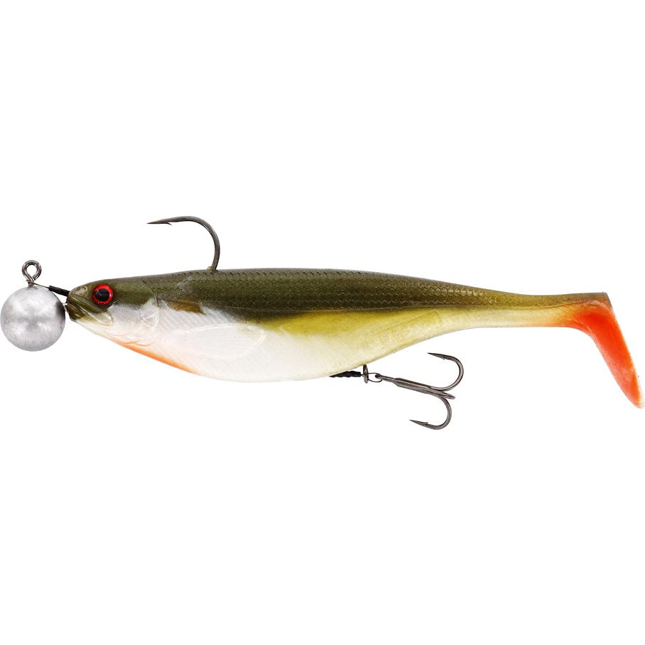 Shadteez Rigged n Ready 12 cm 15 g 4/0, Stinger Stl 6, 3 st BASS ORANGE / EN STL