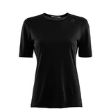 LightWool 140 Undershirt T-Shirt Women BLACK / 3XL