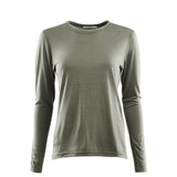 LightWool 140 Undershirt LS Women RANGER GREEN / XS