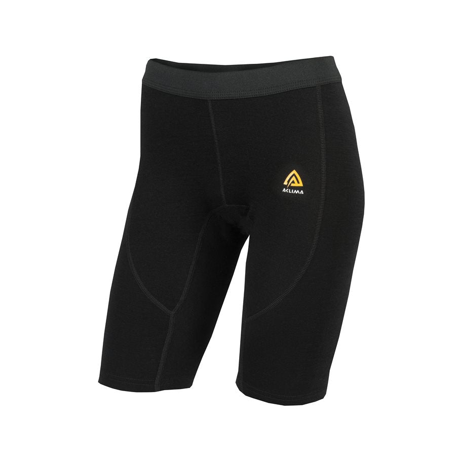 WarmWool Shorts (Long) Woman JET BLACK / L
