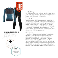 WarmWool Longs Men JET BLACK / 3XL